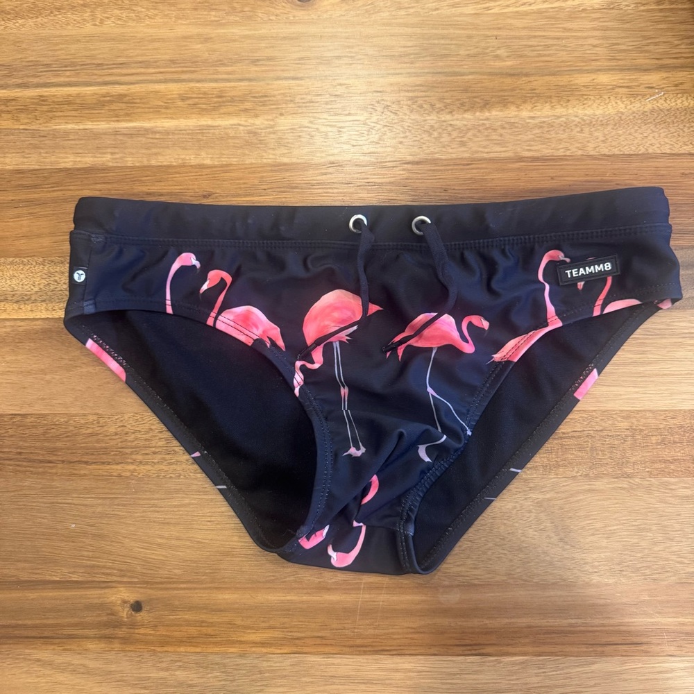 TEAMM8 Flamingo Swim Briefs